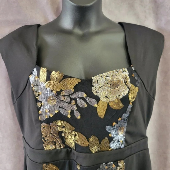 NEW Little Mistress London Women's Sequin Dress Size 18 - Picture 2 of 11